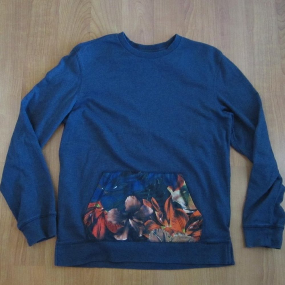 On The Byas long sleeve shirt w/ Hawaiian pocket L